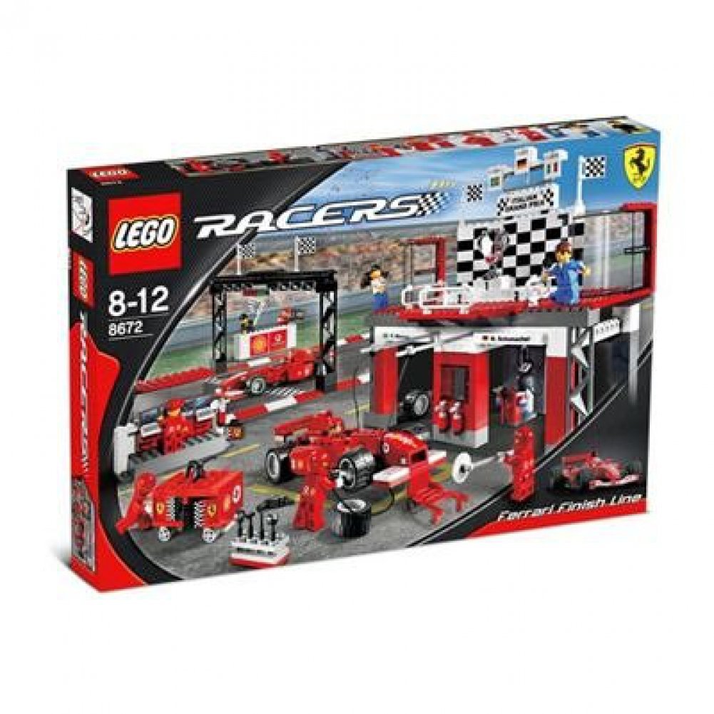 Amazon.co.jp: レゴ (LEGO) レーサー フェラーリ F1フィニシュ